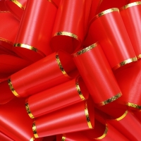 Бант-шар подарочный №7, красный Бант-шар подарочный №7, красный