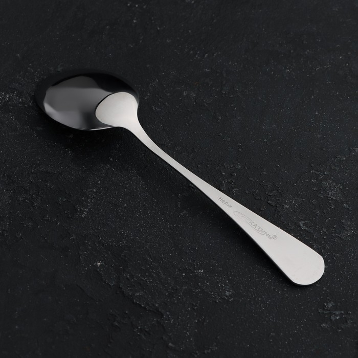 Ложка столовая из нержавеющей стали &laquo;Классика&raquo;, длина 20.5 см, толщина 2 мм