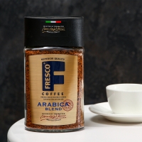 Кофе FRESCO Arabica Blend, растворимый, сублимированный, 190 г Кофе FRESCO Arabica Blend, растворимый, сублимированный, 190 г