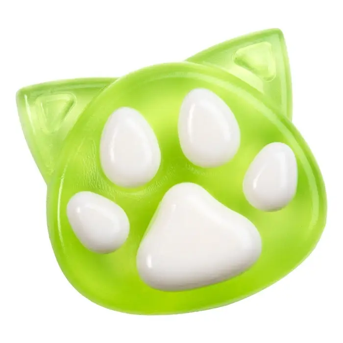 Сквиш антистресс - игрушка "Лапка Котик", светится в темноте SQ004