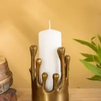 Подсвечник &laquo;Огар&raquo;, 9&times;9&times;13.5 см, алюминий