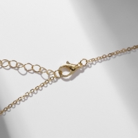 Кулон &laquo;Прелесть&raquo; динозавр, цвет зелёный в золоте, 40 см