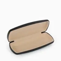Футляр для очков Июнь2501, 16*6,5*3,5 см, хлопушка, черный