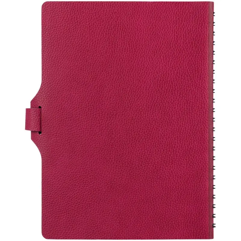 Ежедневник Strep Front на заказ, недатированный, малиновый