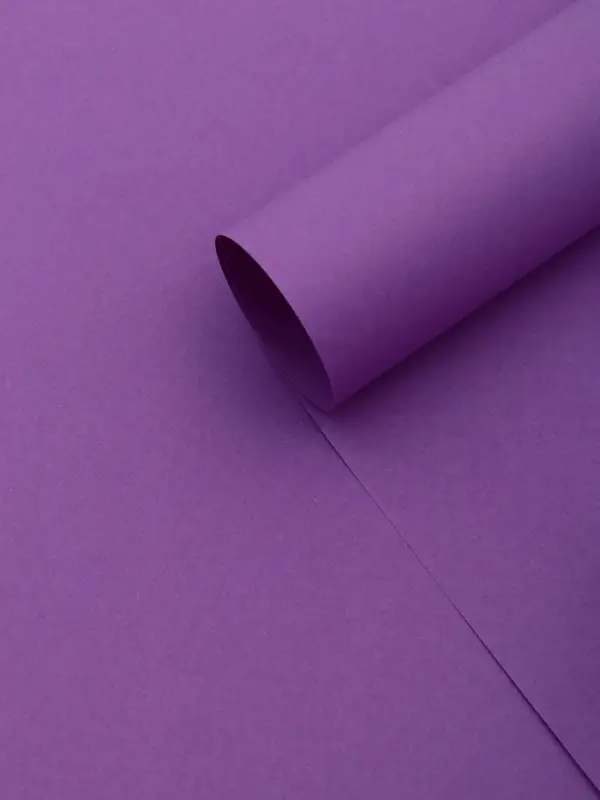 Бумага упаковочная крафт &laquo;Фиолетовый&raquo;,50&times;70 см