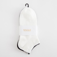 Набор женских носков укороченных (3 пары) MINAKU размер 36-39 (23-25 см) Набор женских носков укороченных (3 пары) MINAKU размер 36-39 (23-25 см)