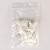 Миниатюра кукольная &laquo;Белый медведь&raquo;, набор 3 шт., размер 1 шт. &mdash; 4 &times; 2 &times; 3 см