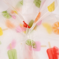 Дождевик детский &laquo;Мороженое&raquo;, рост 125-155 см