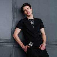 Кулон-амулет &laquo;Молот Тора&raquo; мьёльнир, цвет чернёное серебро, 60 см