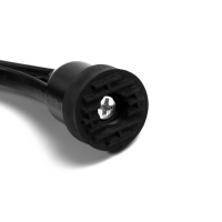 Фиксатор дверной LOCKLAND, "козья ножка", цвет черный Фиксатор дверной LOCKLAND, "козья ножка", цвет черный