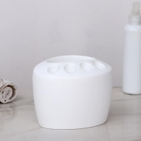 Подставка для зубных щёток &laquo;Камея&raquo;, цвет МИКС