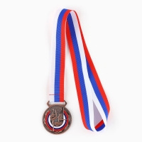 Медаль тематическая 194, &laquo;Гимнастика&raquo;, d= 5 см. Цвет бронза. С лентой