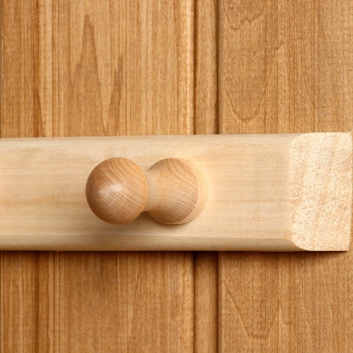 Вешалка 2 крючка, липа Вешалка 2 крючка, липа