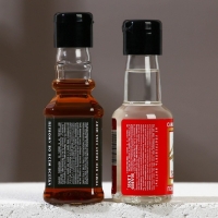 Подарочный набор косметики «Крутой мужик», гель для душа во флаконе виски 100 мл и гель для душа во флаконе водки 90 мл, Новый Год Подарочный набор косметики «Крутой мужик», гель для душа во флаконе виски 100 мл и гель для душа во флаконе водки 90 мл, Новый Год