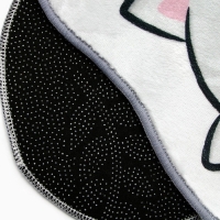 Коврик придверный &laquo;Котик&raquo;, 69,6 х 38,9 см