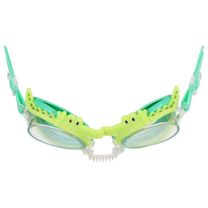 Очки для плавания детские «На волне» «Крокодил», беруши Очки для плавания детские «На волне» «Крокодил», беруши