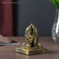 Нэцке полистоун бронза "Шива" 10х7,5х8,2 см Нэцке полистоун бронза "Шива" 10х7,5х8,2 см