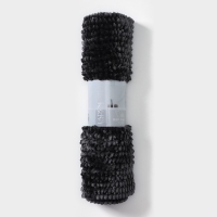 Коврик для дома LaDо́m, букли, плотность 1400 г, 50&times;80 см, цвет графитовый