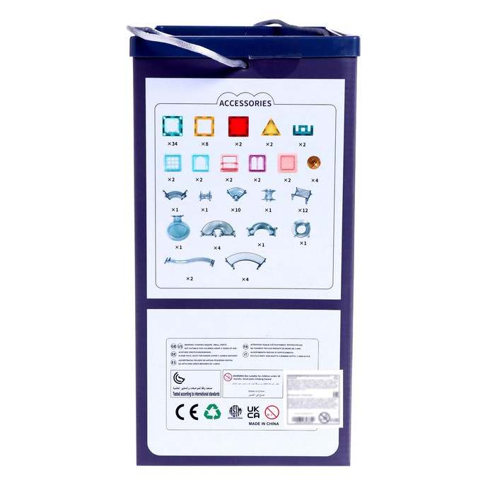 Конструктор магнитный марблс «Магический лабиринт», 100 деталей Конструктор магнитный марблс «Магический лабиринт», 100 деталей