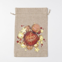 Мешок с термонаклейкой &laquo;Игрушки&raquo;, 20 х 30 см +/- 1.5 см, Новый год