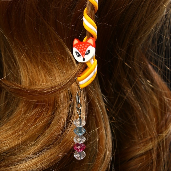 Украшение для волос, спираль &laquo;Для самых очаровательных&raquo; 22 см