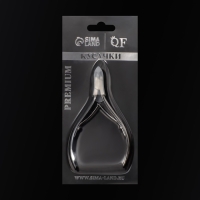 Кусачки маникюрные для кутикулы &laquo;Premium&raquo;, двойная пружина, 10 см, длина лезвия - 8 мм, на блистере, цвет серебристый