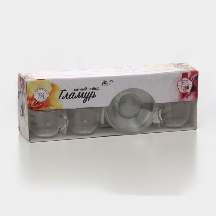 Чайный набор &laquo;Гламур&raquo;, 12 предметов