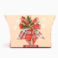 Чай чёрный &laquo;Новый год бантик&raquo;, со вкусом имбирного пряника, 20 г.