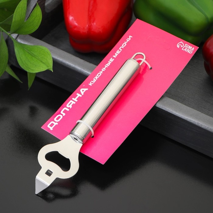 Нож консервный Доляна &laquo;Металлик&raquo;, 16 см