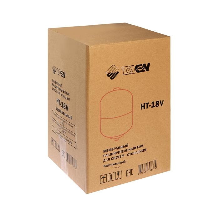 Бак расширительный TAEN HT-18V, для систем отопления, вертикальный, 18 л Бак расширительный TAEN HT-18V, для систем отопления, вертикальный, 18 л
