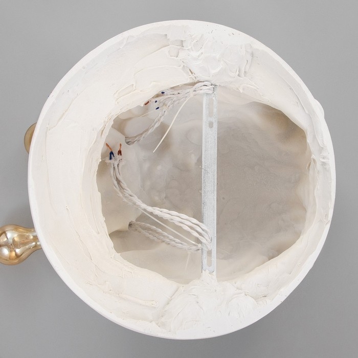 Бра "Бульдог" 3хЕ27 40Вт белый 51,5х51,5х32см