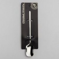 Ложка чайная из нержавеющей стали Magistro Wave, длина 13,5 см, цвет серебряный Ложка чайная из нержавеющей стали Magistro Wave, длина 13,5 см, цвет серебряный