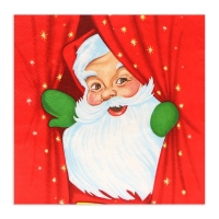 Новогодние салфетки бумажные Home Collection Сlassic &laquo;Новогоднее представление&raquo;, 3 слоя, 33х33 см, 20 шт