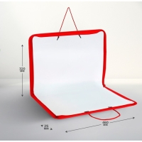 Папка для чертежей и рисунков А3, 460 х 320 х 25 мм, с ручками, пластиковая, молния вокруг, "Офис" Папка для чертежей и рисунков А3, 460 х 320 х 25 мм, с ручками, пластиковая, молния вокруг, "Офис"