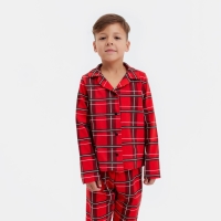 Пижама детская KAFTAN "Клетка" р.28 (86-92) Пижама детская KAFTAN "Клетка" р.28 (86-92)