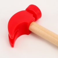 Детский молоточек &laquo;Красный&raquo; 16 &times; 7,5 &times; 2,8 см