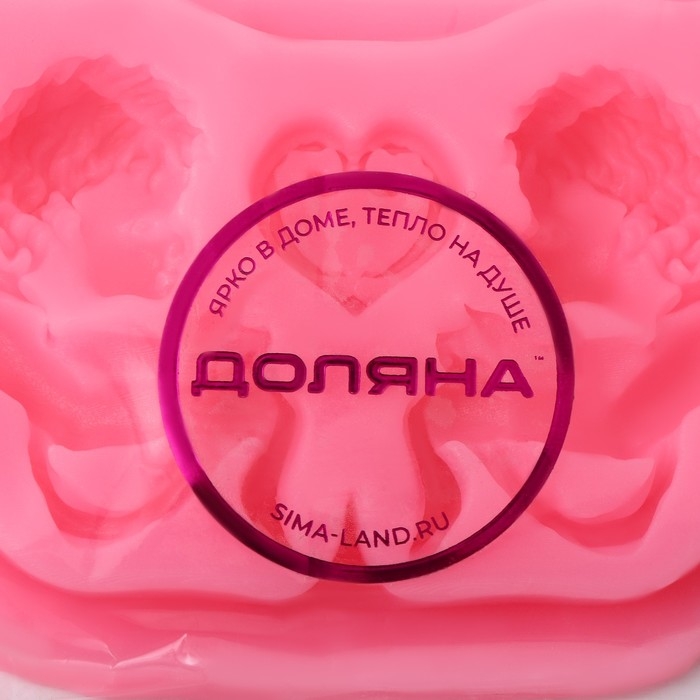 Молд Доляна &laquo;Ангелы&raquo;, силикон, 16&times;5,5&times;1 см, цвет МИКС