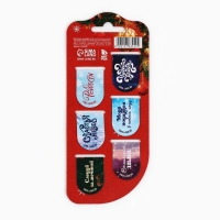 Новый год. Магнитные закладки 6 шт «Новогодние» Новый год. Магнитные закладки 6 шт «Новогодние»