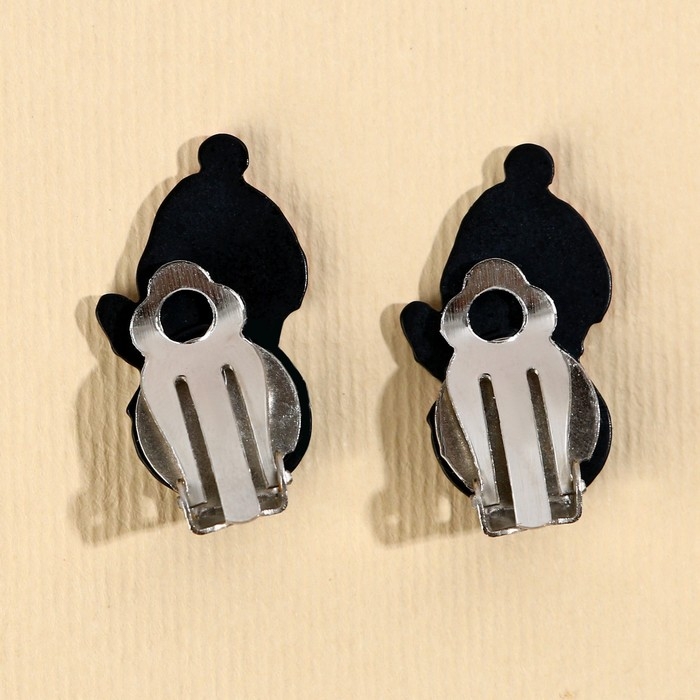 Серьги клипсы и бусы новогодние &laquo;Все исполнится&raquo;, на Новый год, набор, 11 х 14 см