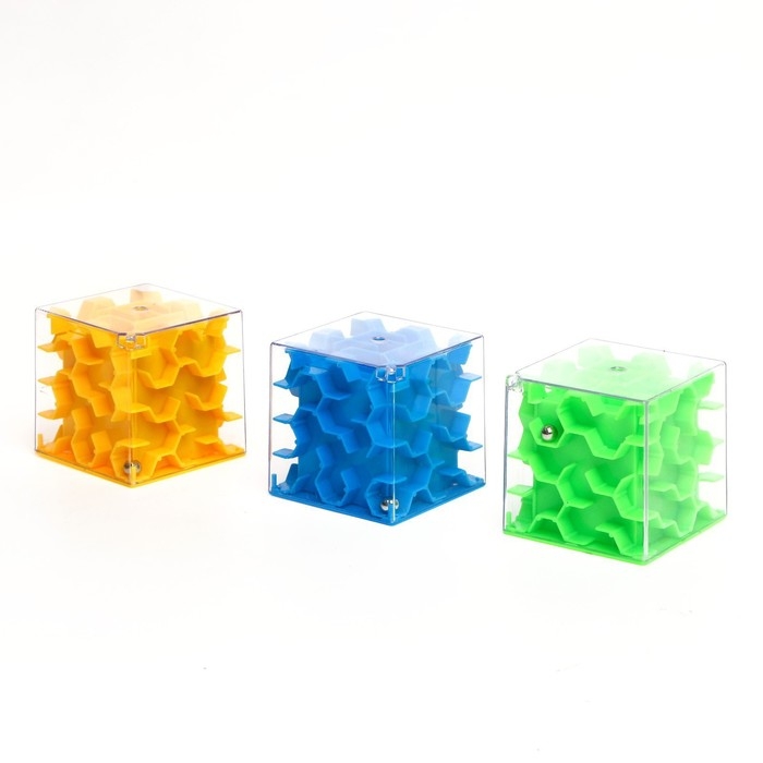 Головоломка лабиринт с шариком &laquo;Терпение и труд&raquo;, МИКС, в шоубоксе