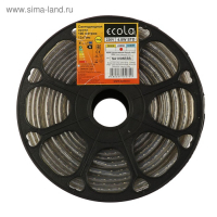 Светодиодная лента Ecola 12 &times; 7 мм, 100 м, IP68, SMD2835, 60 LED/м, 4.8 Вт/м, 220 В, 4200К