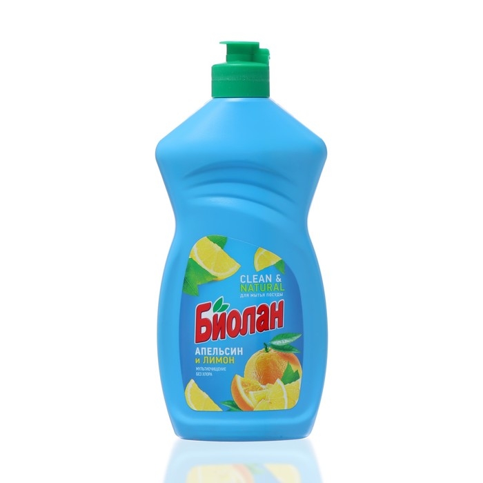 Средство для мытья посуды &laquo;Биолан&raquo; апельсин-лимон, 450 мл