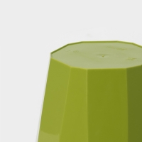 Кашпо для цветов со вставкой «Палермо», 1,8 л, цвет оливковый Кашпо для цветов со вставкой «Палермо», 1,8 л, цвет оливковый