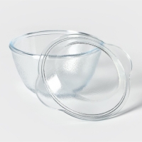 Форма стеклянная для запекания &laquo;Горшочек с крышкой&raquo;, d=18 см, h=12,5 см