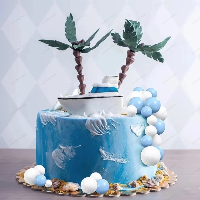 Набор топперов «Бусины», набор 20 шт., цвет белый Набор топперов «Бусины», набор 20 шт., цвет белый