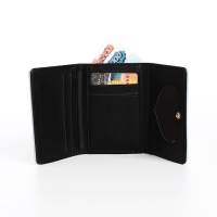 Кошелёк детский на кнопке, цвет голубой Кошелёк детский на кнопке, цвет голубой