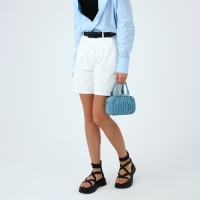 Сумка женская на молнии, цвет голубой Сумка женская на молнии, цвет голубой