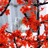 Светодиодное дерево &laquo;Баугиния&raquo; 1.5 м, 480 LED, постоянное свечение, 220 В, свечение красное