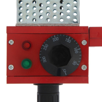 Аппарат для сварки пластиковых труб ЛОМ, 800 Вт, комплект насадок 20 - 40 мм, 50 - 300&deg;