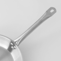 Сковорода из нержавеющей стали Hanna Kn&ouml;vell, d=26 см, h=5 см, толщина стенки 0,6 мм, длина ручки 25 см, индукция